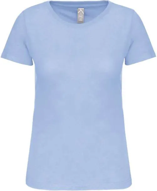  LADIES' BIO150IC CREW NECK T-SHIRT - Kariban Sky blue