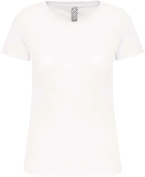 LADIES' BIO150IC CREW NECK T-SHIRT - Kariban White