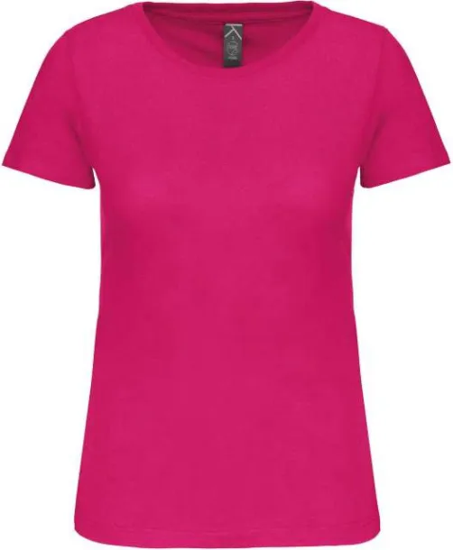  BIO150IC ženska majica s okruglim izrezom, 140 g/m2 - Kariban Fuchsia