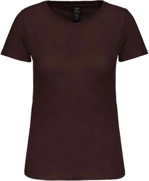  LADIES' BIO150IC CREW NECK T-SHIRT - Kariban Chocolate