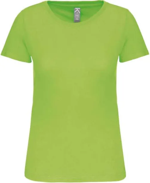  LADIES' BIO150IC CREW NECK T-SHIRT - Kariban Lime
