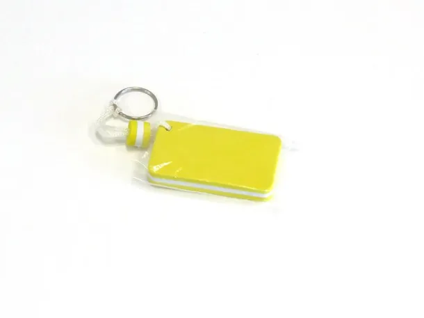 BOVA floating key holder made of EVA foam Yellow