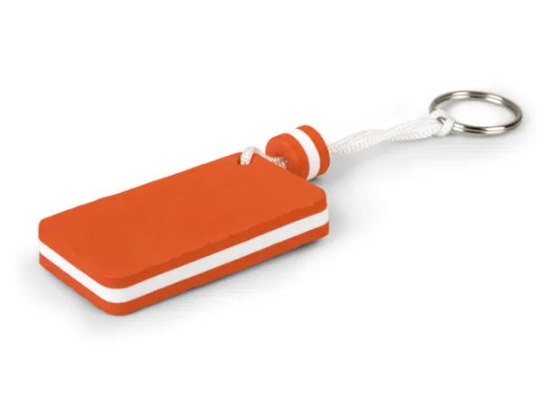 BOVA floating key holder made of EVA foam Orange