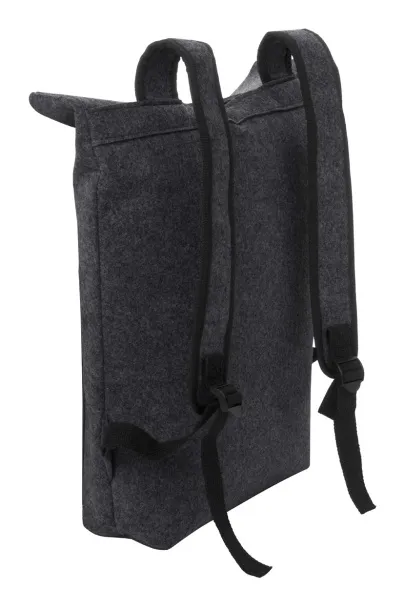 Refelt Roll RPET felt backpack Dark grey