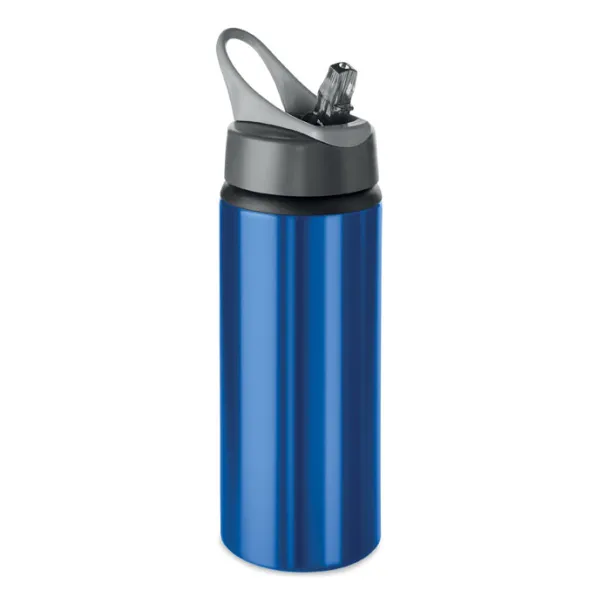 ATLANTA Aluminium bottle 600 ml Blue