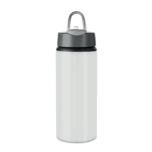 ATLANTA Aluminium bottle 600 ml White