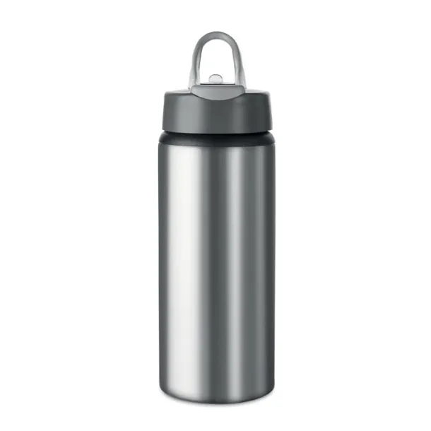 ATLANTA Aluminium bottle 600 ml Matt Silver