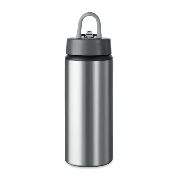 ATLANTA Aluminium bottle 600 ml Matt Silver