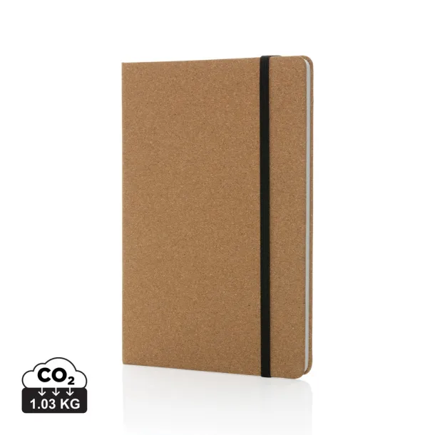  Stoneleaf A5 cork and stonepaper notebook - XD Collection brown 