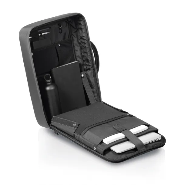 Bobby Bizz 2.0 anti-theft ruksak i aktovka, 16" - XD Design Antracit Crna