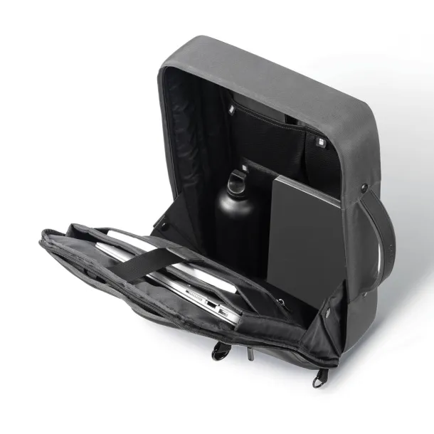  Bobby Bizz 2.0 anti-theft ruksak i aktovka, 16" - XD Design Antracit Crna