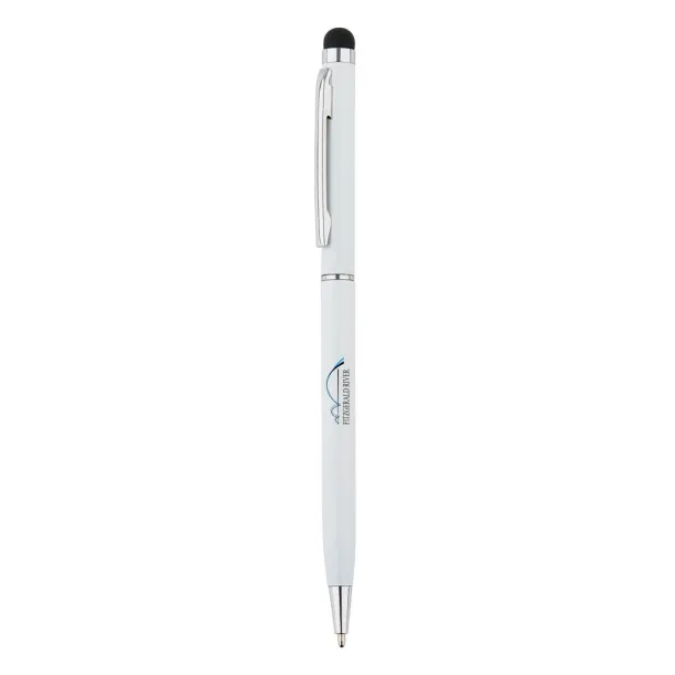  Thin metal stylus pen - XD Collection White 