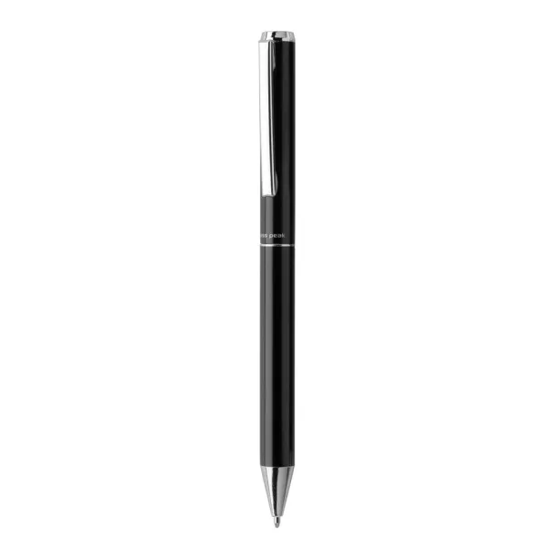  Swiss Peak Cedar RCS certified recycled aluminum pen - Swiss Peak Black 