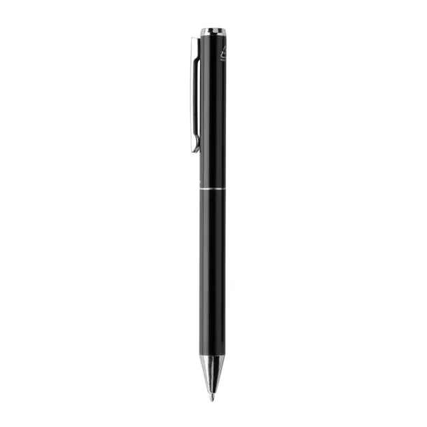  Swiss Peak Cedar RCS certified recycled aluminum pen - Swiss Peak Black 