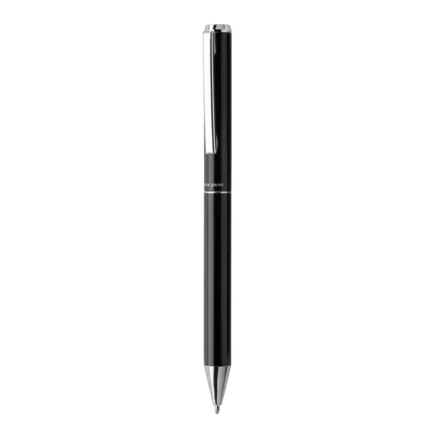  Swiss Peak Cedar RCS certified recycled aluminum pen - Swiss Peak Black 