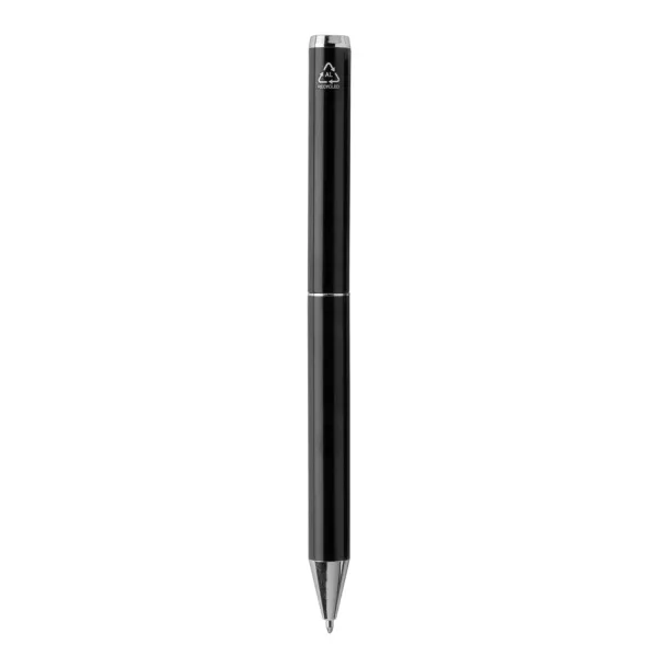  Swiss Peak Cedar RCS certified recycled aluminum pen - Swiss Peak Black 