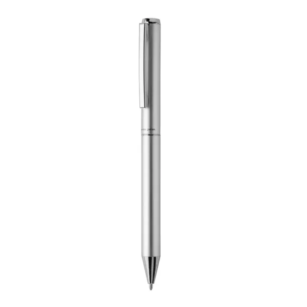  Swiss Peak Cedar RCS certified recycled aluminum pen - Swiss Peak Silver 