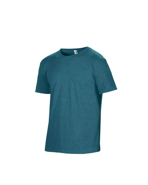  Tri-blend majica kratkih rukava - Anvil Heather Galapagos Blue