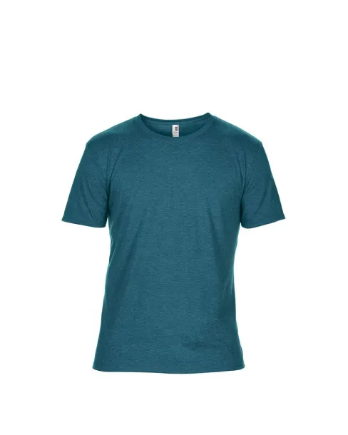  Tri-blend majica kratkih rukava - Anvil Heather Galapagos Blue