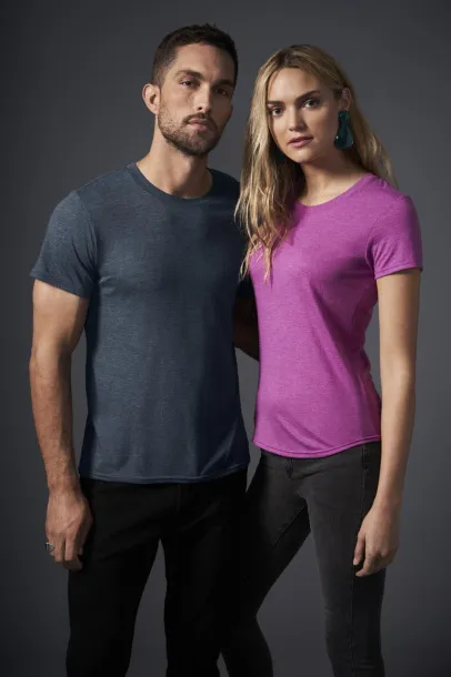  ADULT TRI-BLEND TEE - Anvil Atlantic Blue