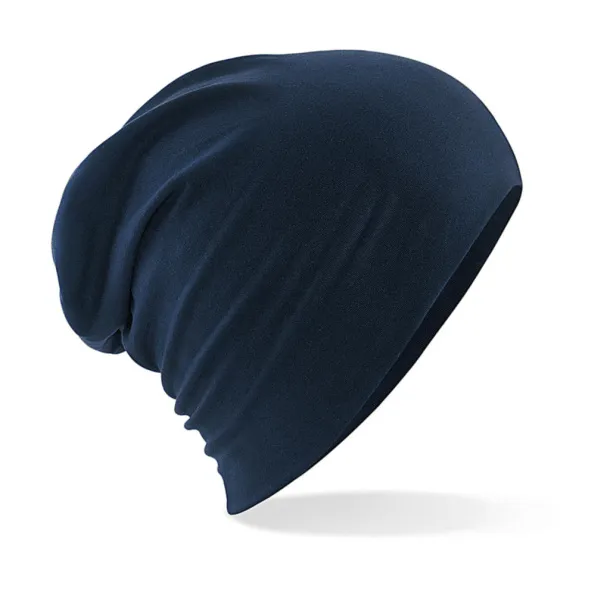  Hemsedal Cotton Slouch Beanie - Beechfield French Navy