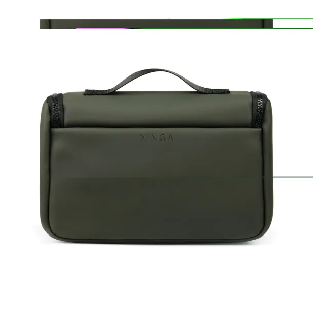  VINGA Baltimore travel toiletry bag - Vinga Green 