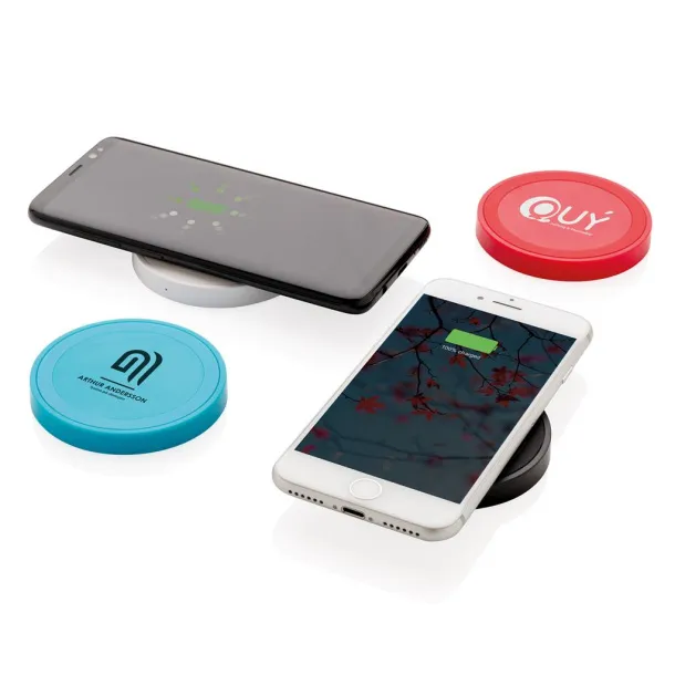  5W wireless charging pad round - XD Collection Black 