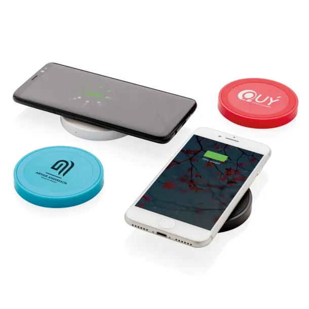  5W wireless charging pad round - XD Collection Black 