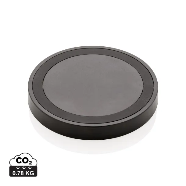  5W wireless charging pad round - XD Collection Black 