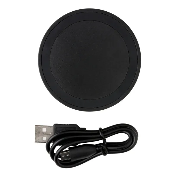  5W wireless charging pad round - XD Collection Black 