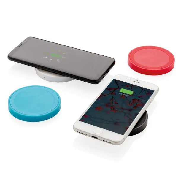  5W wireless charging pad round - XD Collection Blue