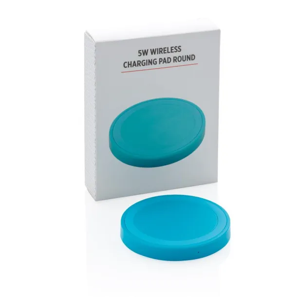  5W wireless charging pad round - XD Collection Blue