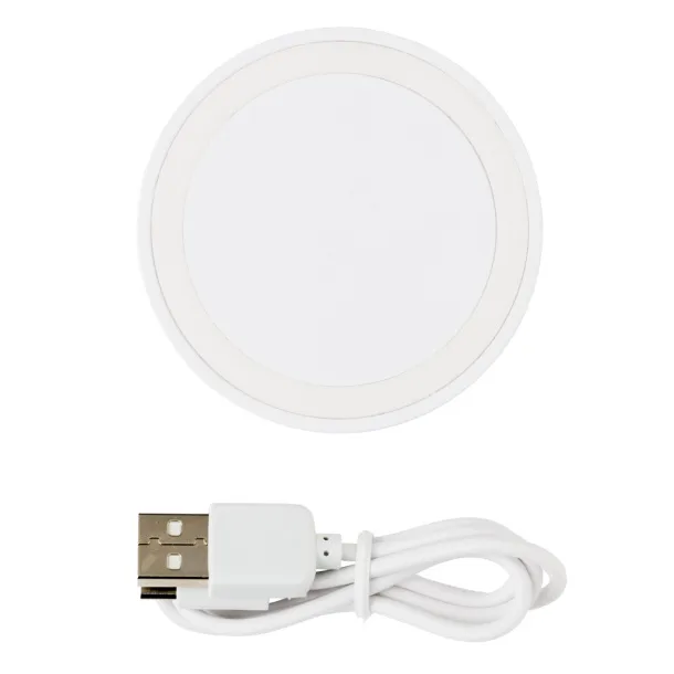  5W wireless charging pad round - XD Collection White 