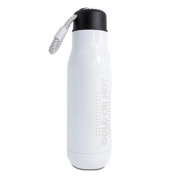 CALGARY vacuum bottle 500 ml White