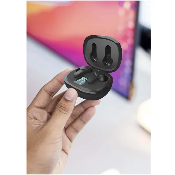 Prixton TWS159 ENC ANC earbuds - Prixton Solid black