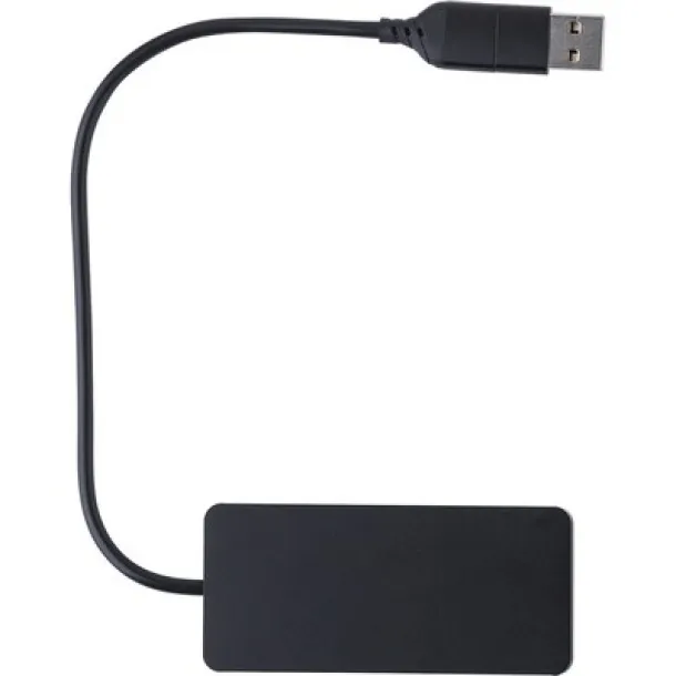  USB i USB tip C hub Crna