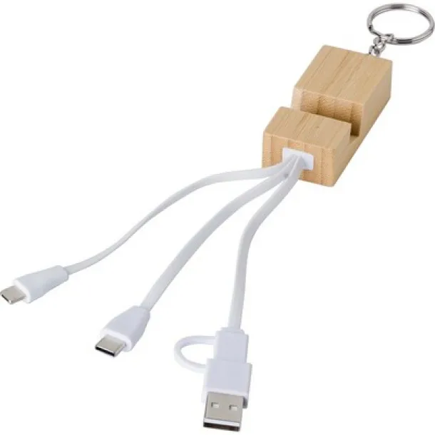  Charging cable, phone stand brown