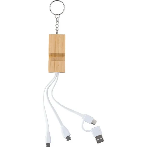  Charging cable, phone stand brown