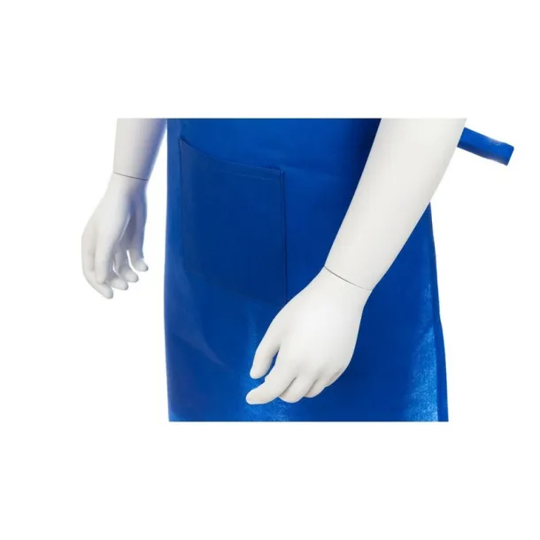  Cook set, kitchen apron with cook cap, children size Plava