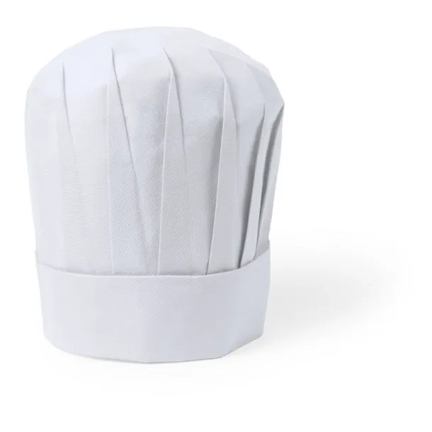  Cook set, kitchen apron with cook cap, children size white