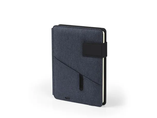 POWER NOTE Notes s prijenosnom baterijom, A5 Plava