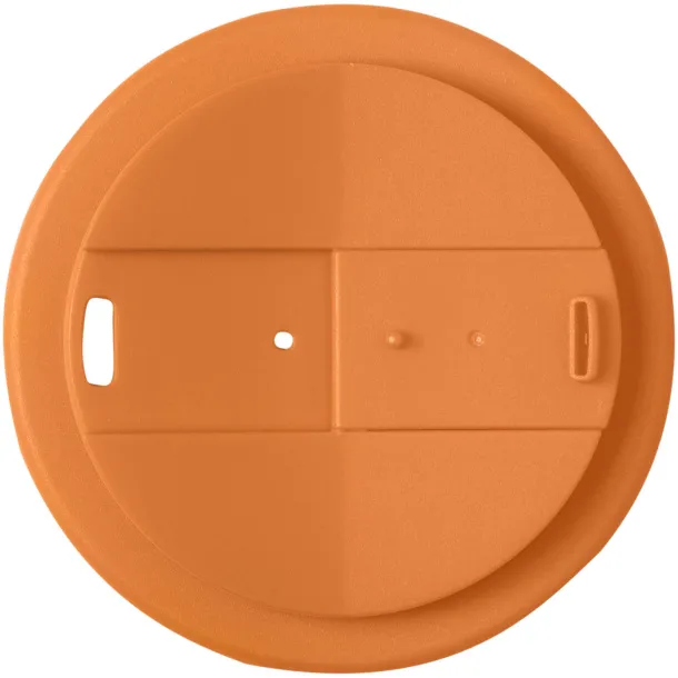 Americano® Espresso Eco 250 ml recycled tumbler with spill-proof lid Crna Orange