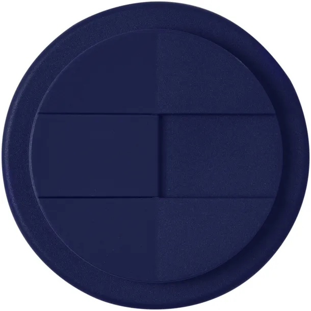 Americano® Espresso Eco 250 ml recycled tumbler with spill-proof lid Crna Blue