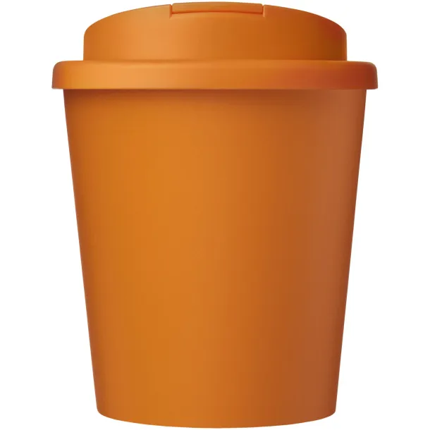 Americano® Espresso Eco 250 ml recycled tumbler with spill-proof lid Orange