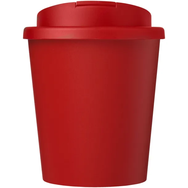 Americano® Espresso Eco 250 ml recycled tumbler with spill-proof lid - Unbranded Red