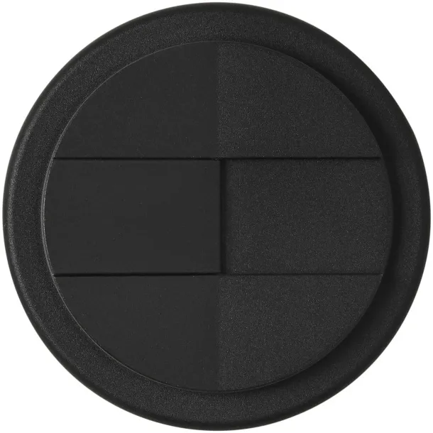 Americano® Espresso Eco 250 ml recycled tumbler with spill-proof lid White Crna