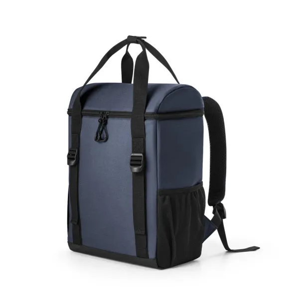 ROMA L 600D PET (100% rPET) and ripstop padded thermal backpack Blue