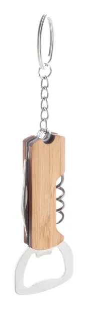 Sukubo Mini bottle opener keyring Natural