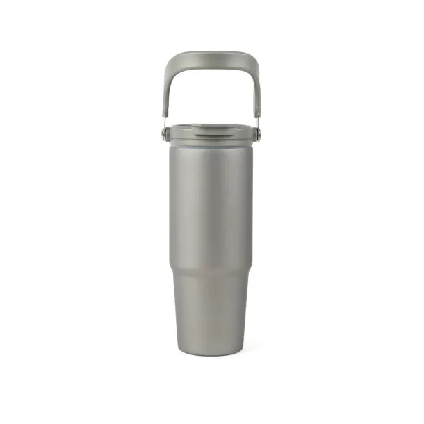 VINGA Eos trek RCS recycled SS vacuum bottle 880 ml - Vinga Grey Grey