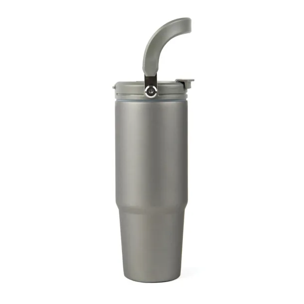 VINGA Eos trek RCS recycled SS vacuum bottle 880 ml - Vinga Grey Grey